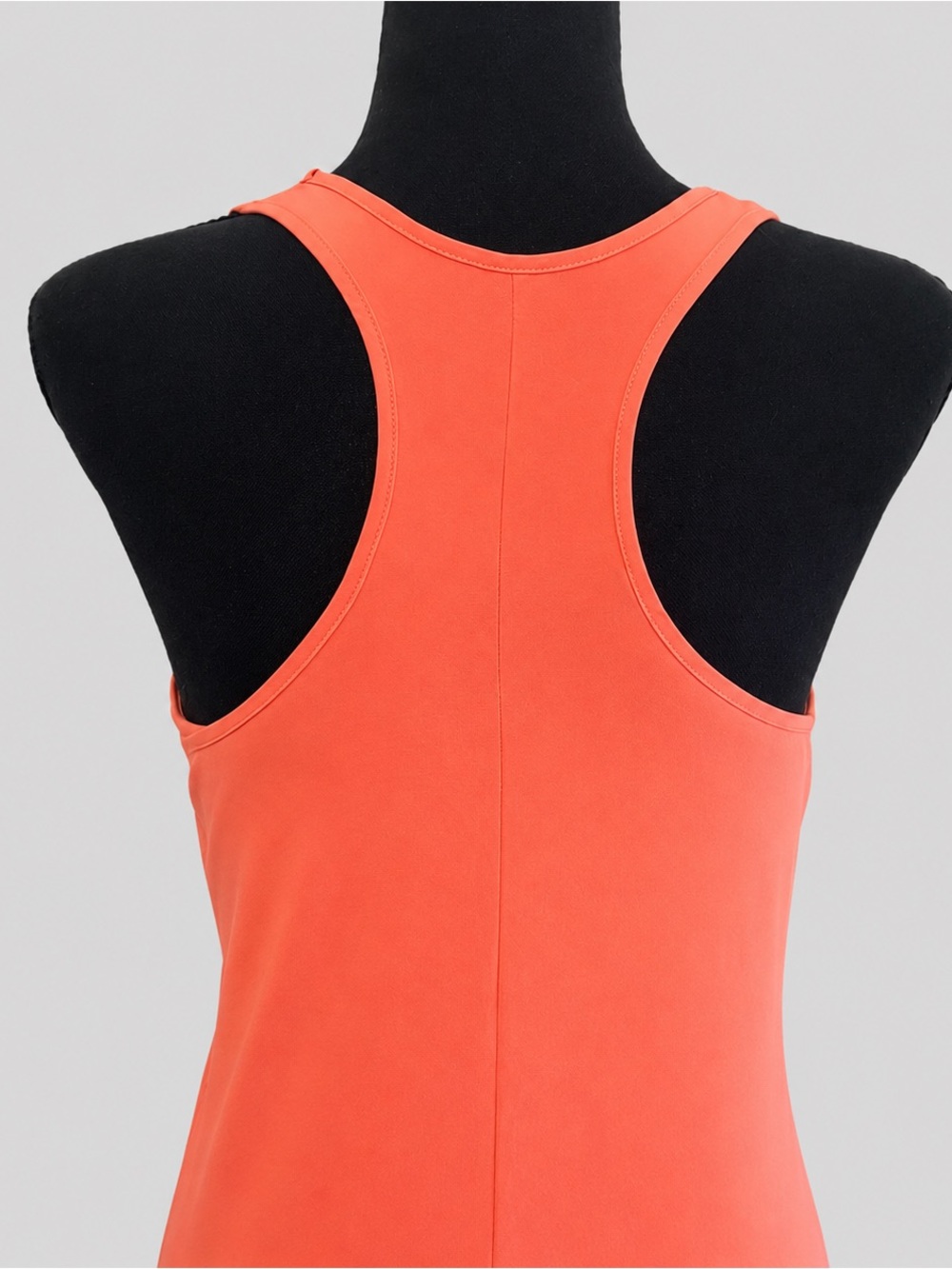 Halara Breezeful Racerback High Low Midi Dress L Coral Built In Bra NWT Resort - Picture 5 of 10